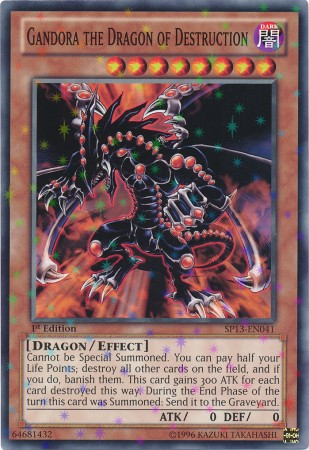 Gandora the Dragon of Destruction [SP13-EN041] Starfoil Rare | Card Merchant Takapuna