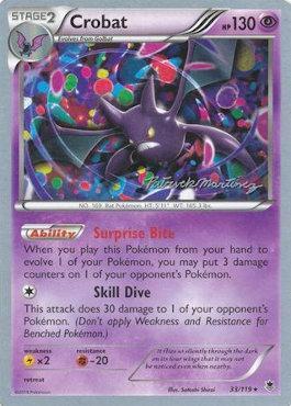 Crobat (33/119) (Punches 'n' Bites - Patrick Martinez) [World Championships 2015] | Card Merchant Takapuna