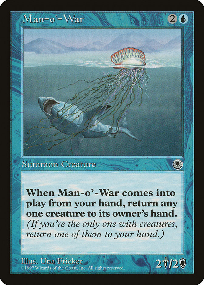 Man-o'-War [Portal] | Card Merchant Takapuna