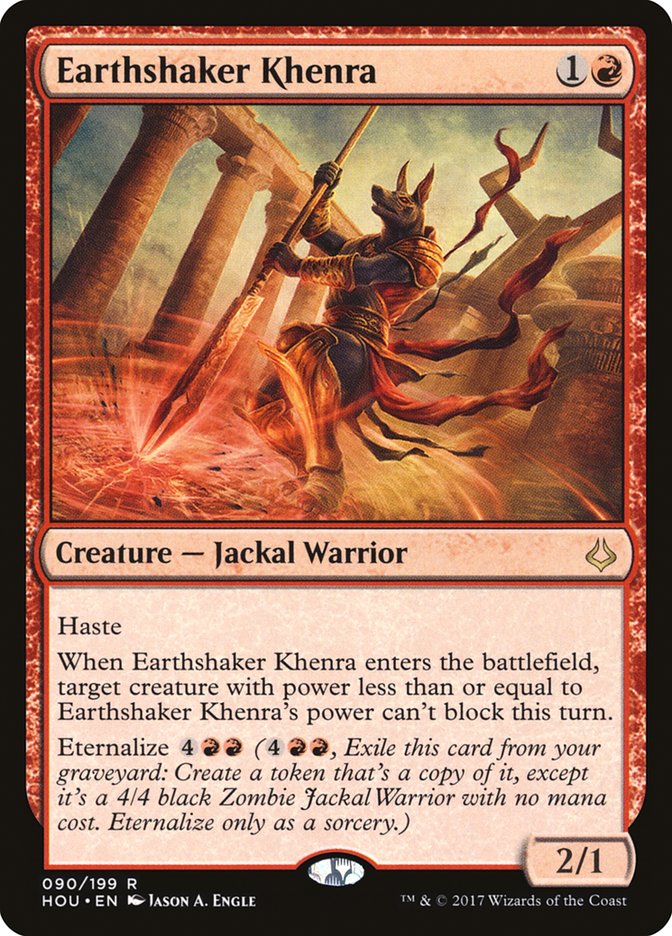 Earthshaker Khenra [Hour of Devastation] | Card Merchant Takapuna