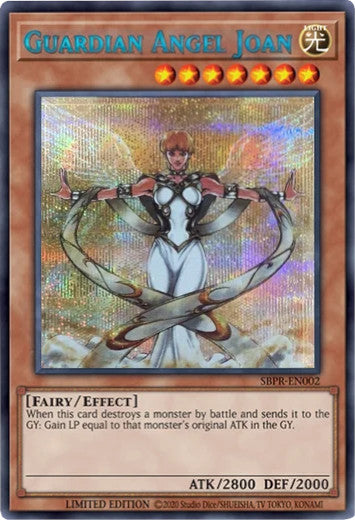 Guardian Angel Joan [SBPR-EN002] Secret Rare | Card Merchant Takapuna