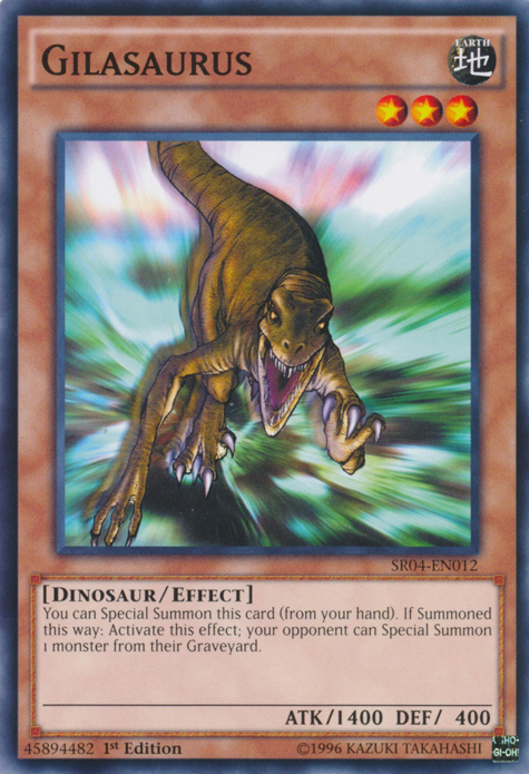 Gilasaurus [SR04-EN012] Common | Card Merchant Takapuna