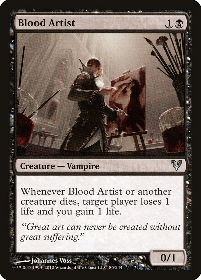 Blood Artist [Avacyn Restored] | Card Merchant Takapuna