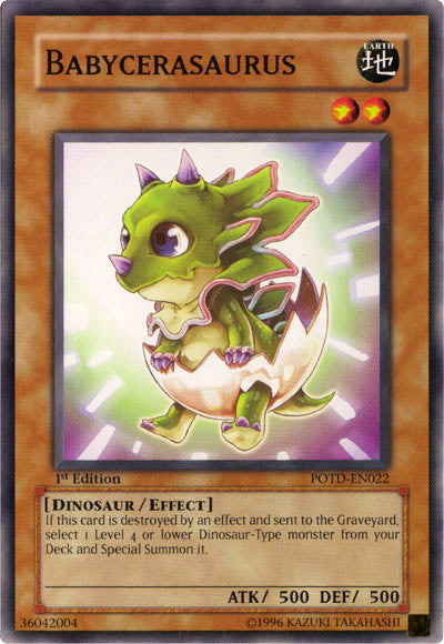 Babycerasaurus [POTD-EN022] Common | Card Merchant Takapuna