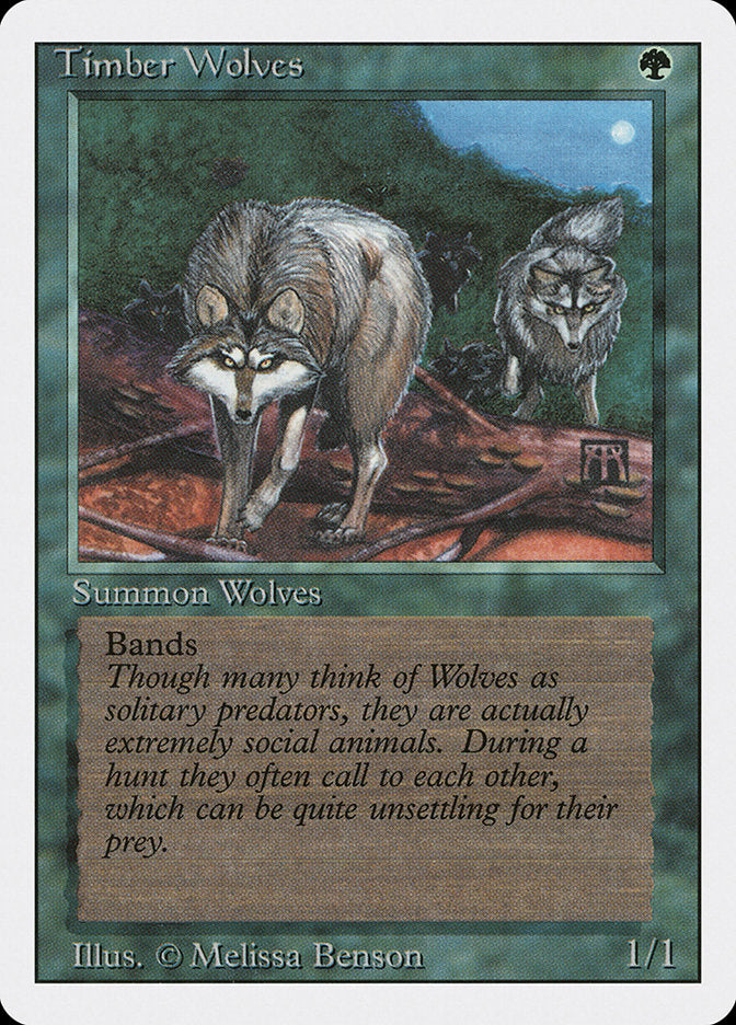 Timber Wolves [Revised Edition] | Card Merchant Takapuna