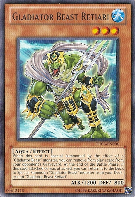 Gladiator Beast Retiari [TU03-EN006] Rare | Card Merchant Takapuna