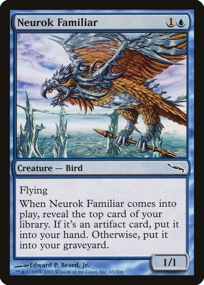 Neurok Familiar [Mirrodin] | Card Merchant Takapuna