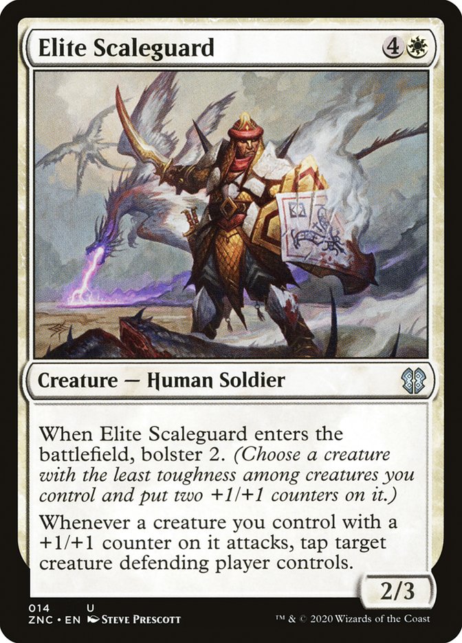 Elite Scaleguard [Zendikar Rising Commander] | Card Merchant Takapuna