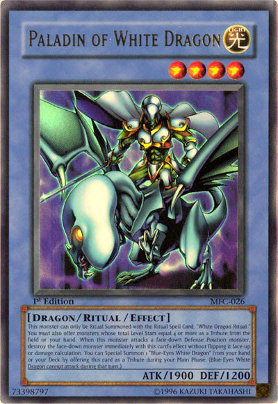 Paladin of White Dragon [MFC-026] Ultra Rare | Card Merchant Takapuna