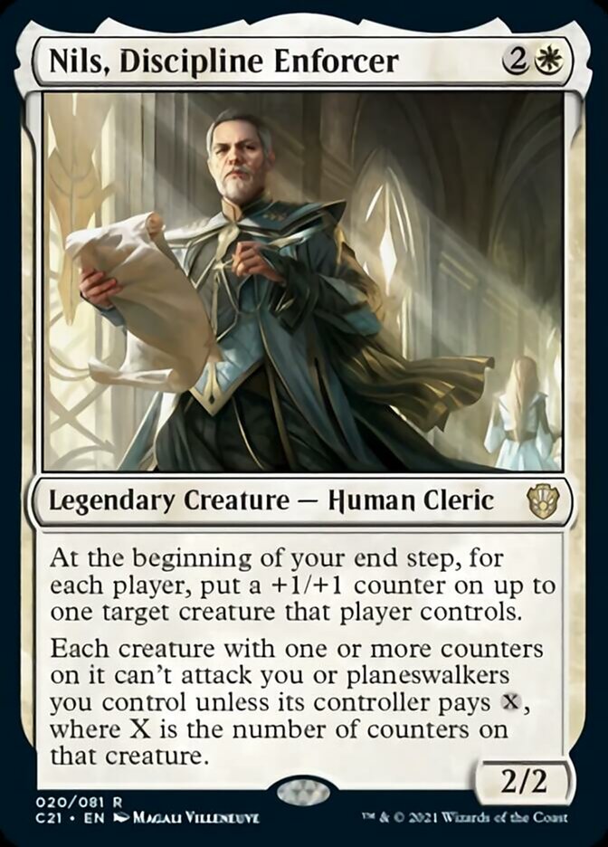 Nils, Discipline Enforcer [Commander 2021] | Card Merchant Takapuna