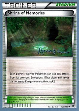 Shrine of Memories (139/160) (Primal Groudon - Alejandro Ng-Guzman) [World Championships 2015] | Card Merchant Takapuna