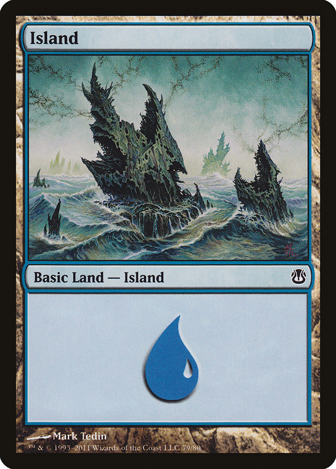 Island (79) [Duel Decks: Ajani vs. Nicol Bolas] | Card Merchant Takapuna