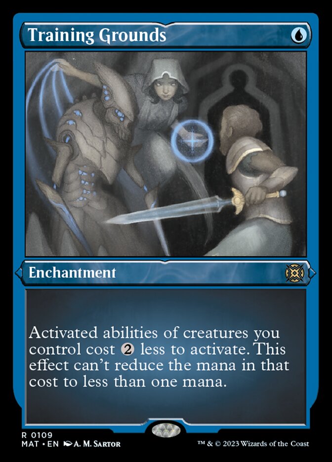 Training Grounds (Foil Etched) [March of the Machine: The Aftermath] | Card Merchant Takapuna