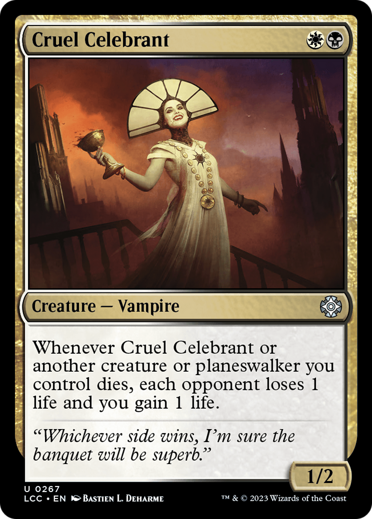 Cruel Celebrant [The Lost Caverns of Ixalan Commander] | Card Merchant Takapuna