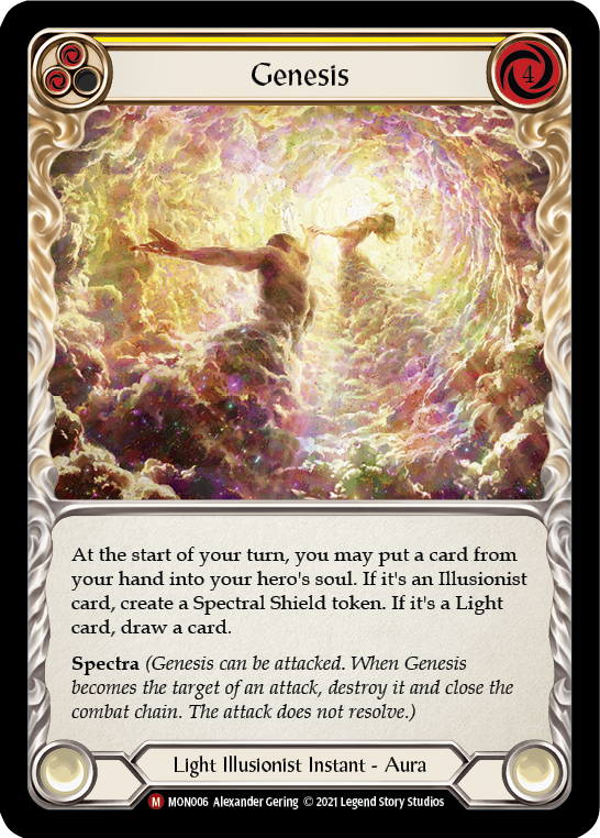 Genesis [MON006-RF] (Monarch)  1st Edition Rainbow Foil | Card Merchant Takapuna