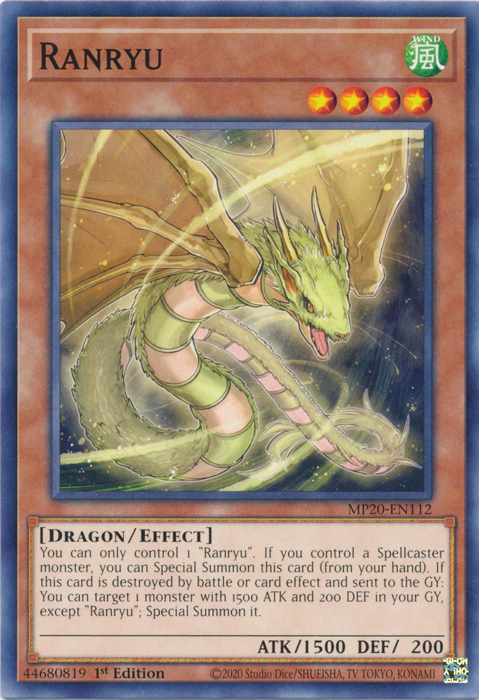 Ranryu [MP20-EN112] Common | Card Merchant Takapuna