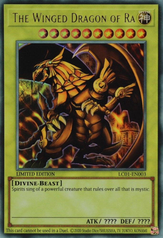 The Winged Dragon of Ra (25th Anniversary) [LC01-EN003] Ultra Rare | Card Merchant Takapuna