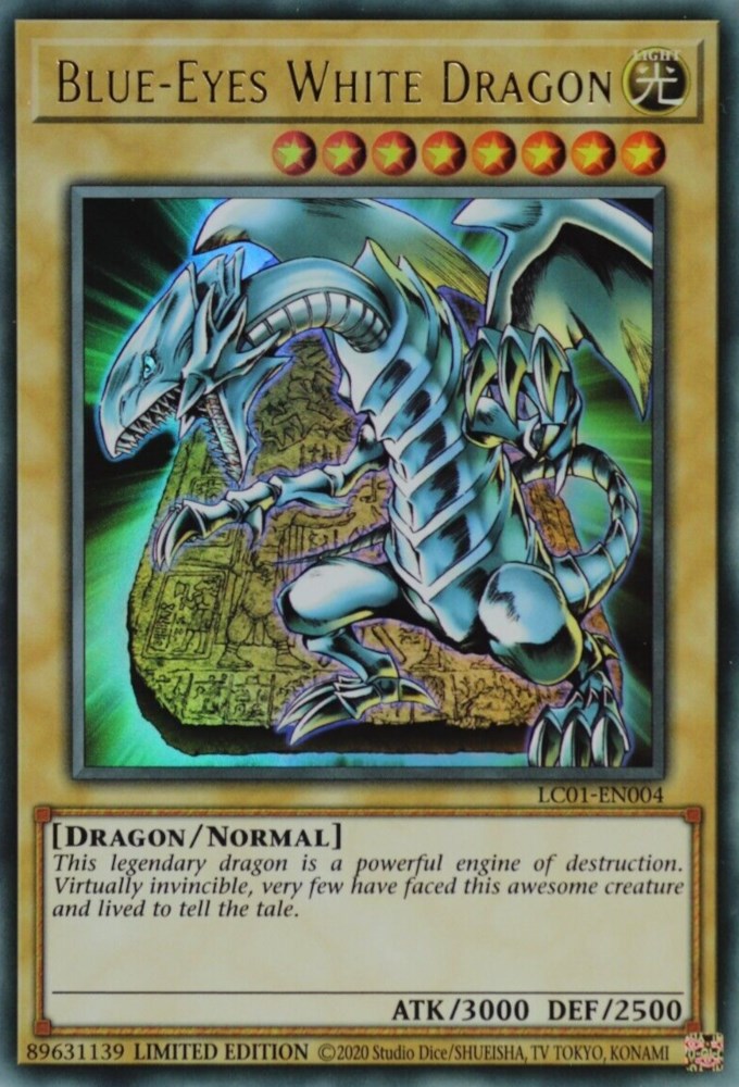 Blue-Eyes White Dragon (25th Anniversary) [LC01-EN004] Ultra Rare | Card Merchant Takapuna