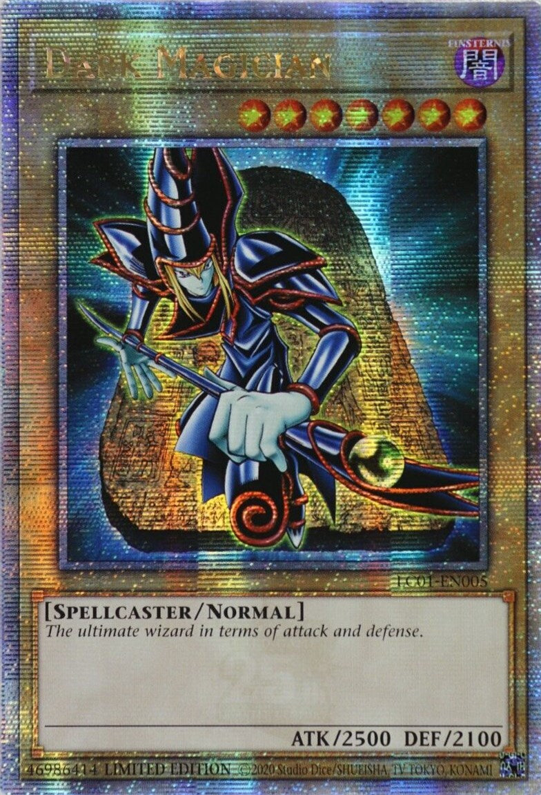 Dark Magician (25th Anniversary) [LC01-EN005] Quarter Century Secret Rare | Card Merchant Takapuna