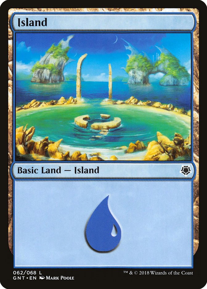 Island (62) [Game Night 2018] | Card Merchant Takapuna