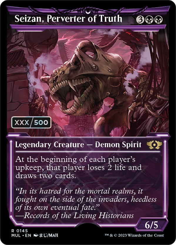 Seizan, Perverter of Truth (Serialized) [Multiverse Legends] | Card Merchant Takapuna