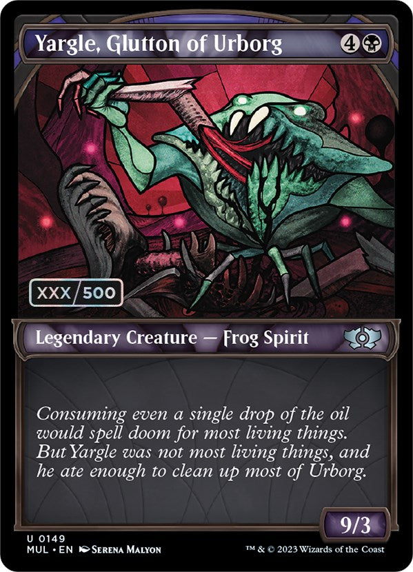 Yargle, Glutton of Urborg (Serialized) [Multiverse Legends] | Card Merchant Takapuna