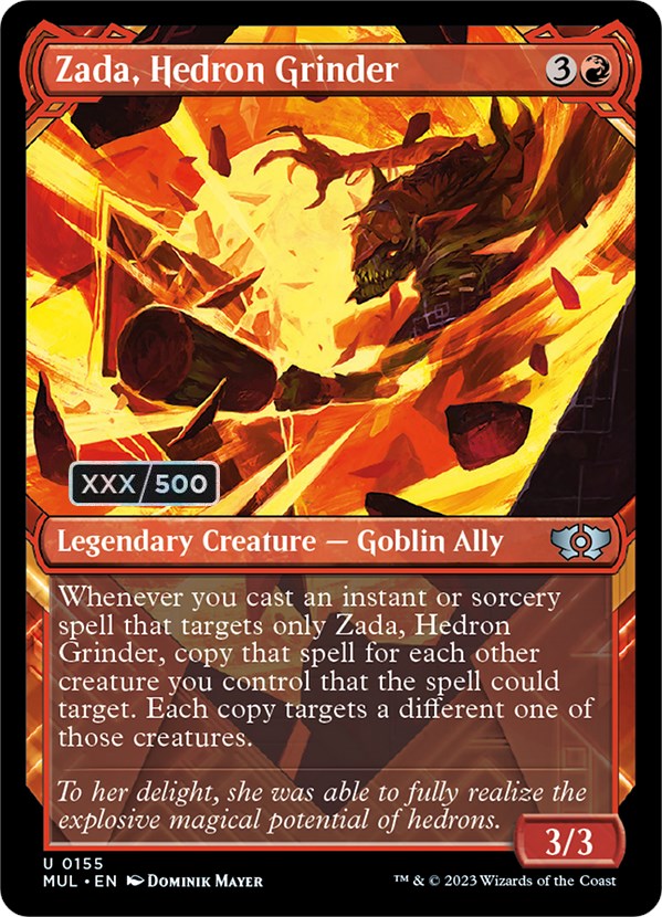 Zada, Hedron Grinder (Serialized) [Multiverse Legends] | Card Merchant Takapuna