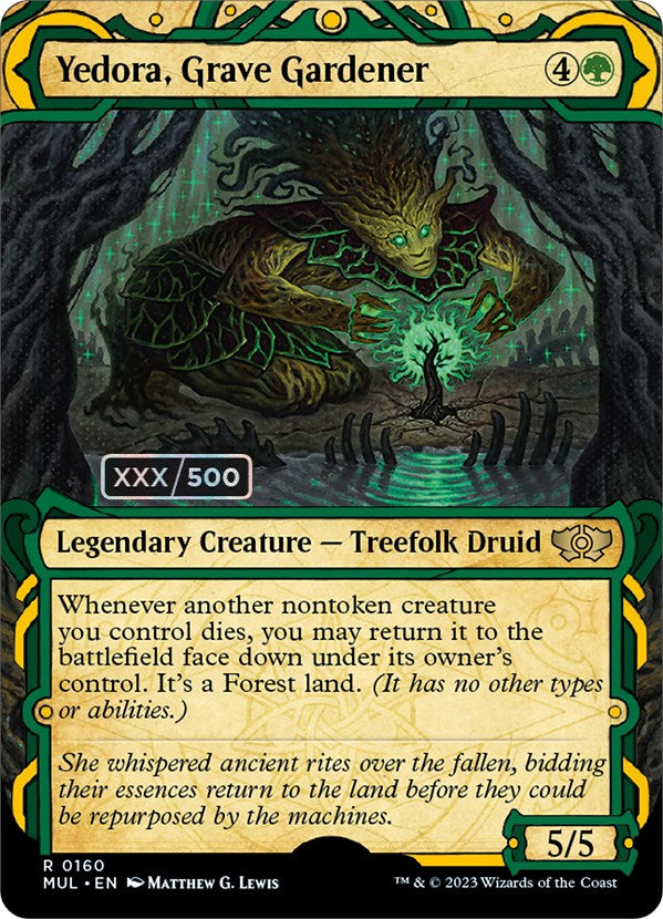 Yedora, Grave Gardener (Serialized) [Multiverse Legends] | Card Merchant Takapuna