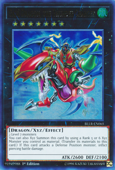 Gaia Dragon, the Thunder Charger [BLLR-EN065] Ultra Rare | Card Merchant Takapuna