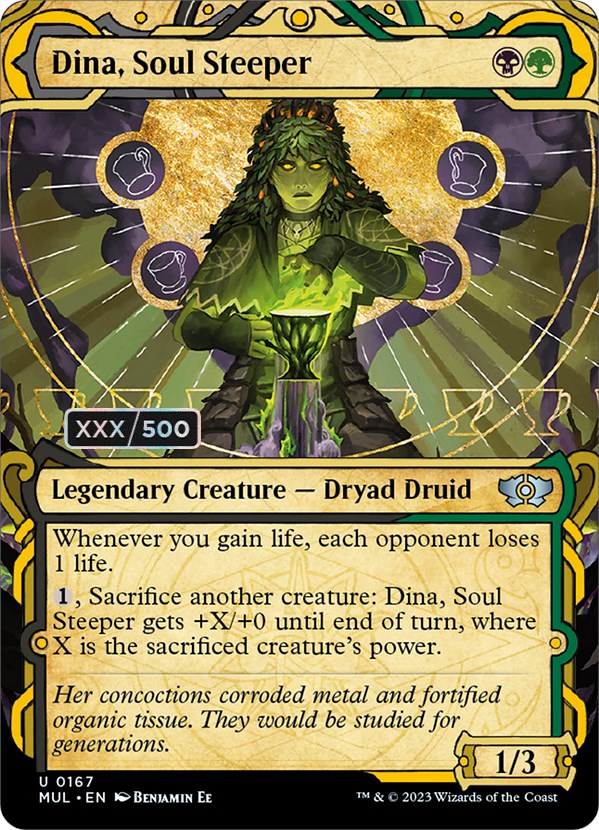 Dina, Soul Steeper (Serialized) [Multiverse Legends] | Card Merchant Takapuna