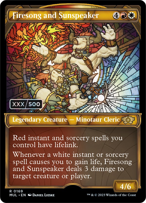 Firesong and Sunspeaker (Serialized) [Multiverse Legends] | Card Merchant Takapuna