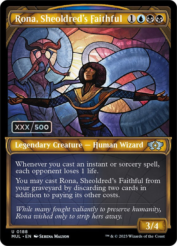 Rona, Sheoldred's Faithful (Serialized) [Multiverse Legends] | Card Merchant Takapuna