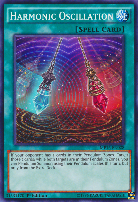 Harmonic Oscillation [MP16-EN028] Common | Card Merchant Takapuna