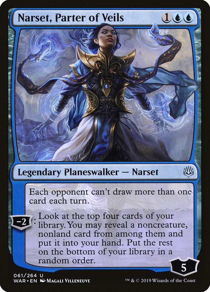 Narset, Parter of Veils [War of the Spark] | Card Merchant Takapuna