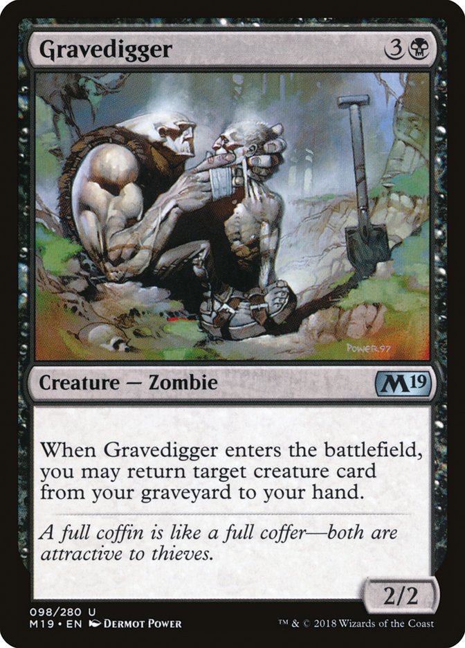 Gravedigger [Core Set 2019] | Card Merchant Takapuna