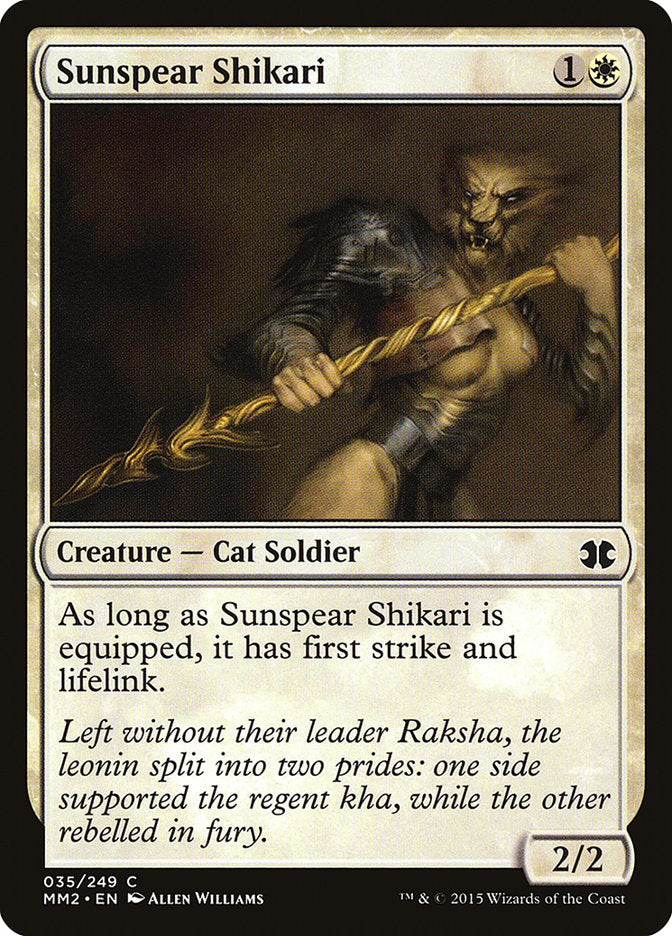 Sunspear Shikari [Modern Masters 2015] | Card Merchant Takapuna