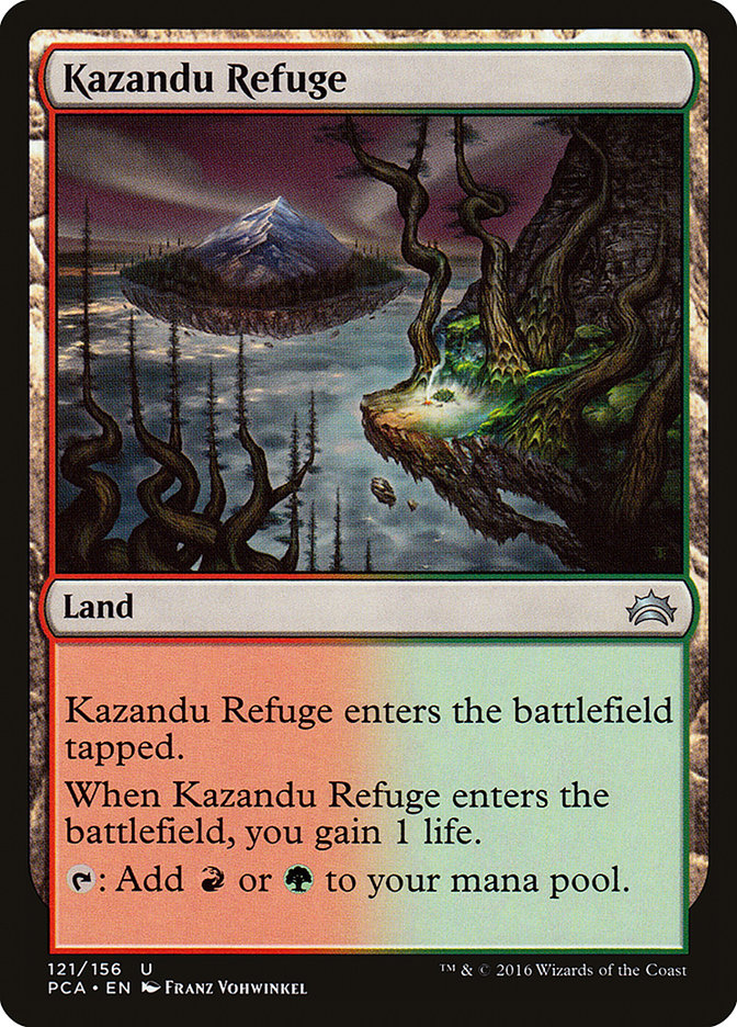 Kazandu Refuge [Planechase Anthology] | Card Merchant Takapuna