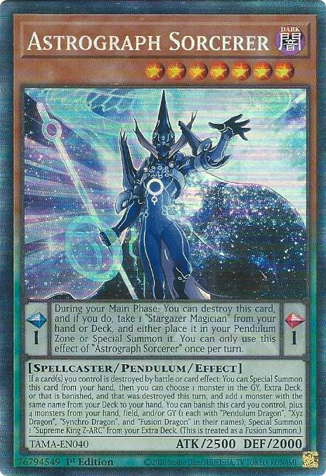 Astrograph Sorcerer [TAMA-EN040] Collector's Rare | Card Merchant Takapuna