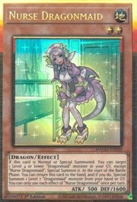 Nurse Dragonmaid [MAGO-EN020] Gold Rare | Card Merchant Takapuna