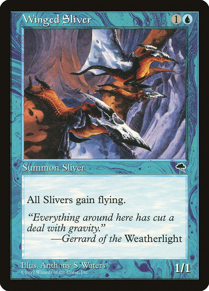 Winged Sliver [Tempest] | Card Merchant Takapuna