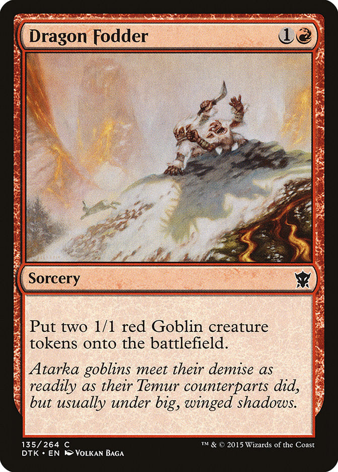 Dragon Fodder [Dragons of Tarkir] | Card Merchant Takapuna