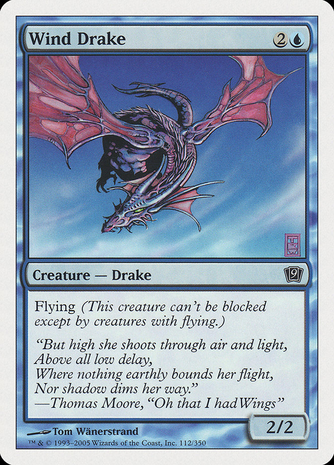 Wind Drake [Ninth Edition] | Card Merchant Takapuna