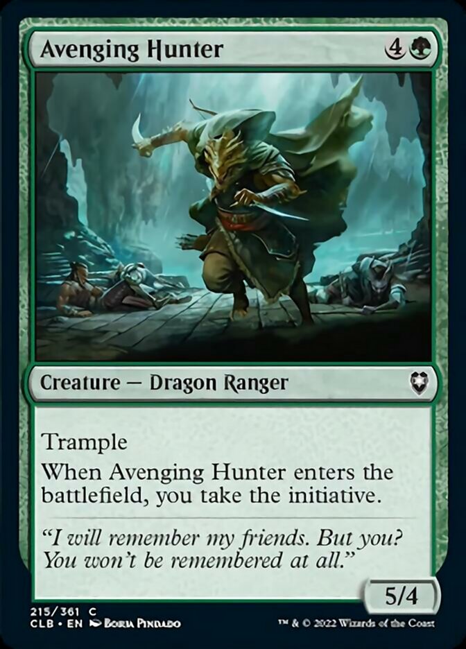 Avenging Hunter [Commander Legends: Battle for Baldur's Gate] | Card Merchant Takapuna