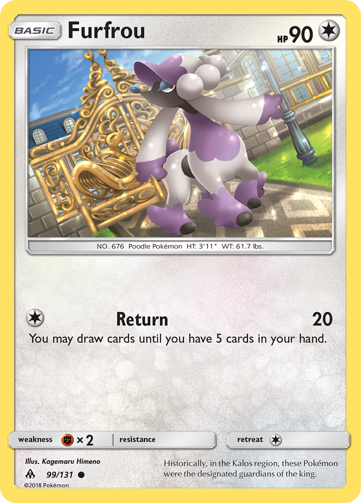 Furfrou (99/131) [Sun & Moon: Forbidden Light] | Card Merchant Takapuna