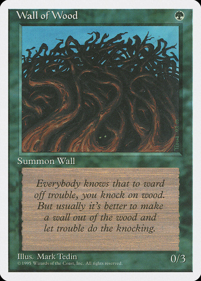 Wall of Wood [Fourth Edition] | Card Merchant Takapuna