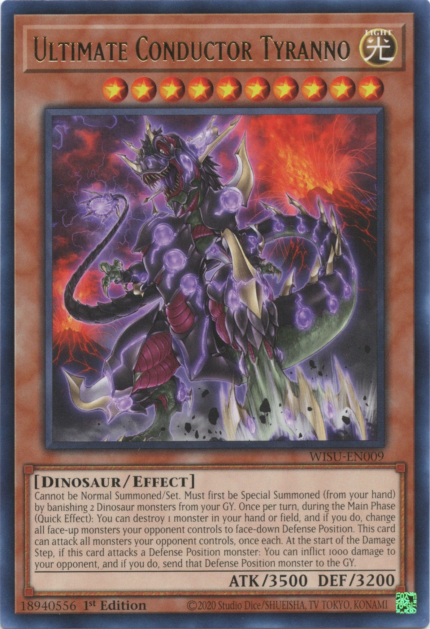 Ultimate Conductor Tyranno [WISU-EN009] Rare | Card Merchant Takapuna