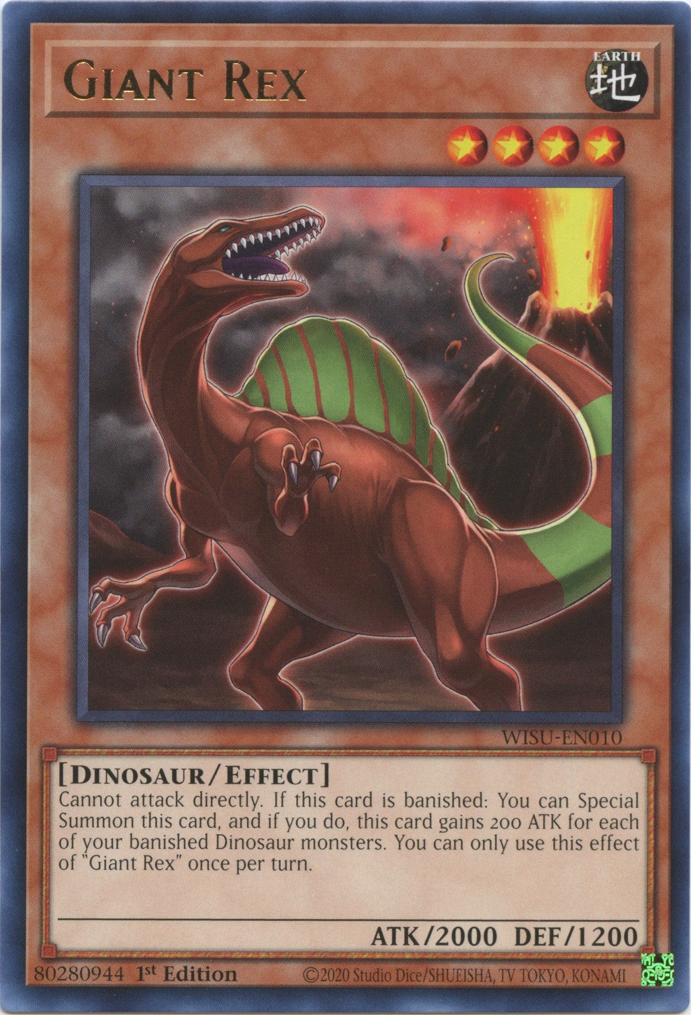 Giant Rex [WISU-EN010] Rare | Card Merchant Takapuna