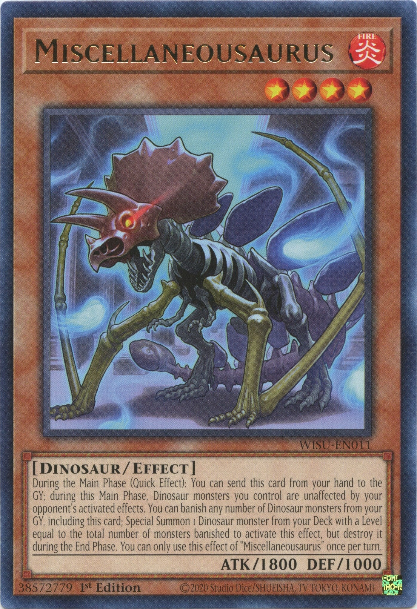 Miscellaneousaurus [WISU-EN011] Rare | Card Merchant Takapuna