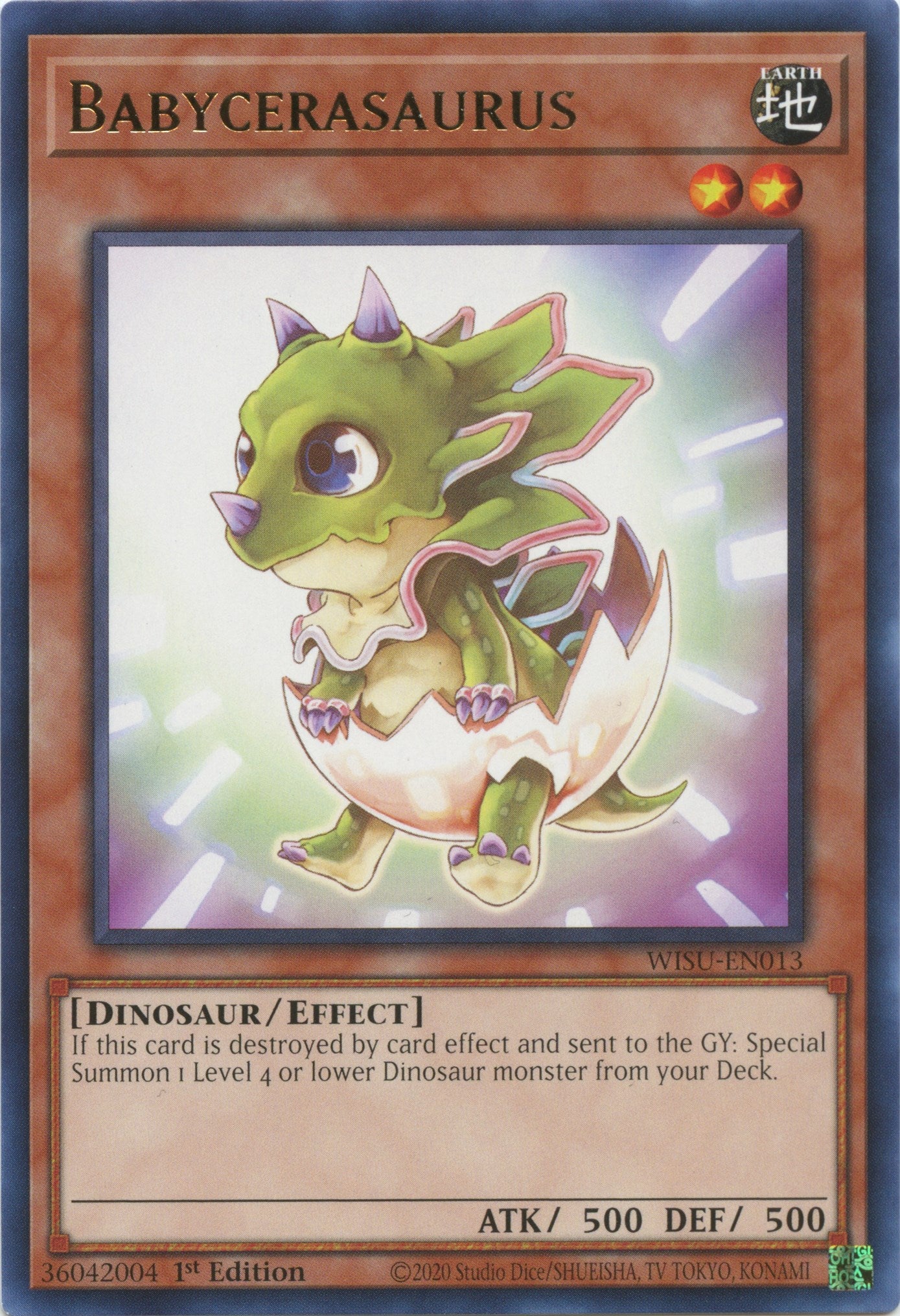 Babycerasaurus [WISU-EN013] Rare | Card Merchant Takapuna