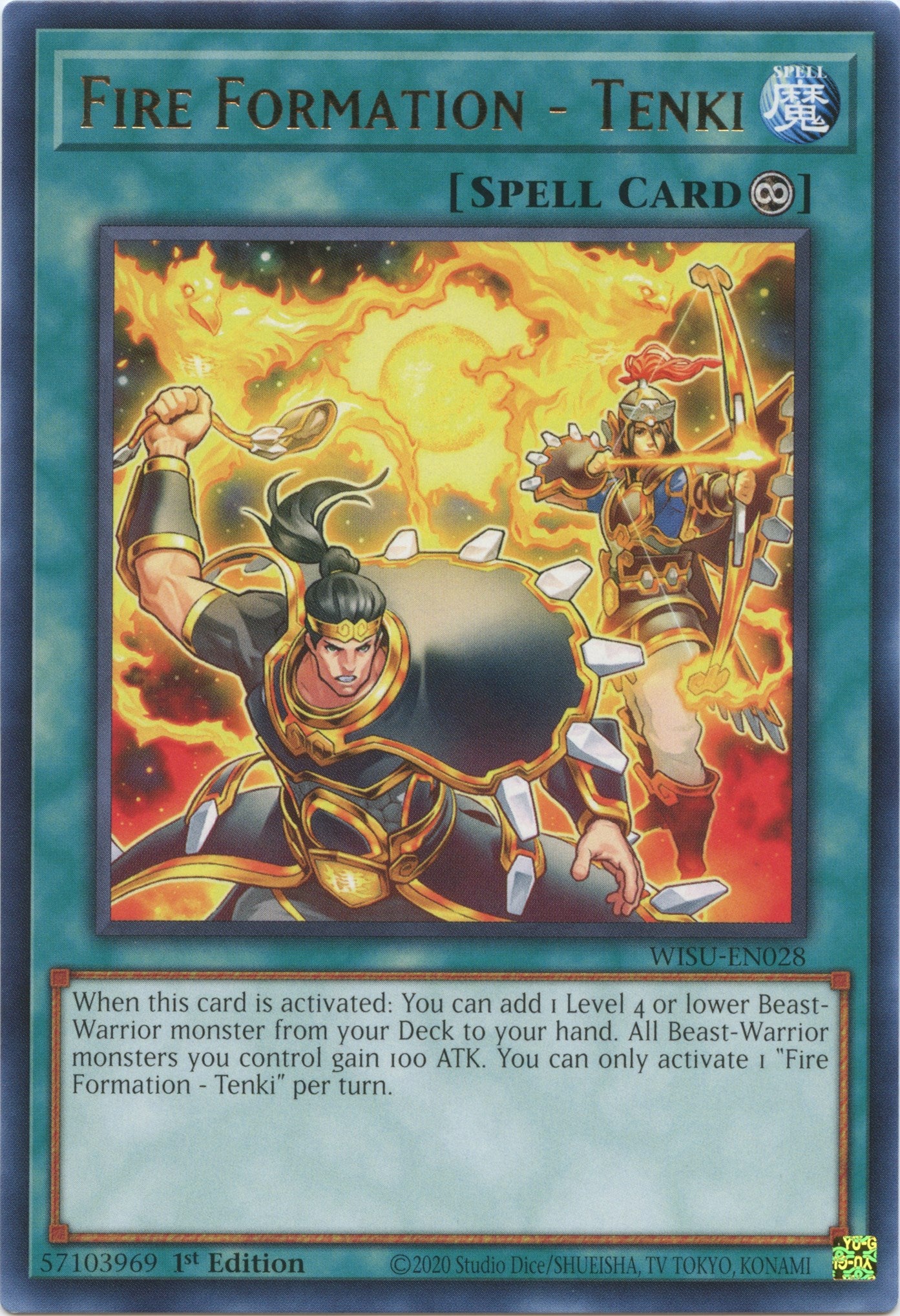 Fire Formation - Tenki [WISU-EN028] Rare | Card Merchant Takapuna